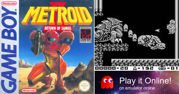 Play Metroid 2 Return Of Samus On Game Boy 8821