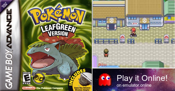 Play Pokemon LeafGreen Version on Game Boy