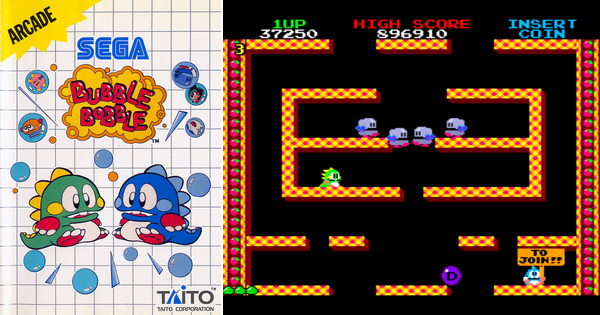 Bubble Bobble, JOGÃO do Master System 