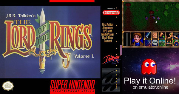 J.R.R. Tolkien's The Lord of the Rings: Volume 1 - Super Nintendo |  Interplay | GameStop