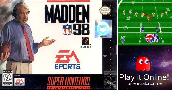 Mavin  TESTED! Madden NFL 98 (Super Nintendo SNES, 1997)