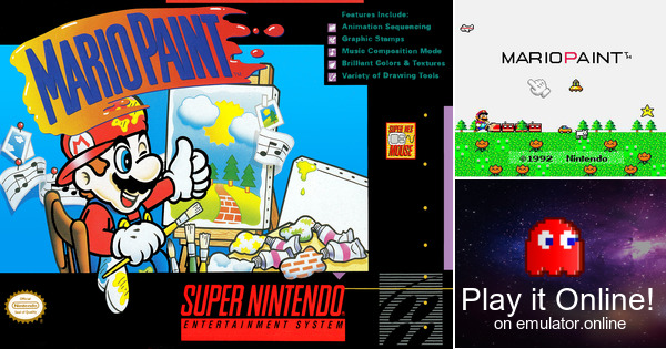 mario paint nes